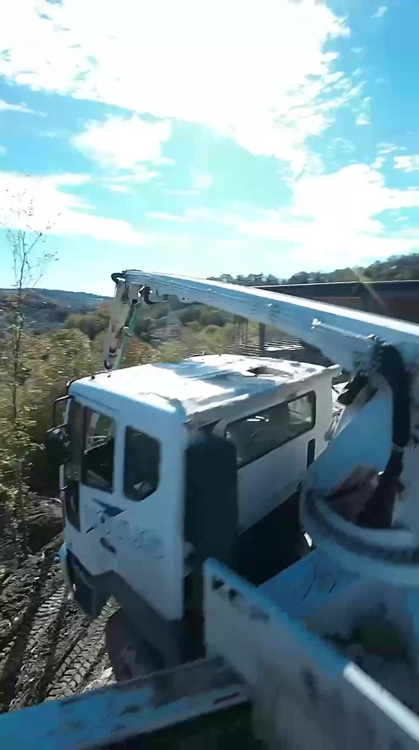 Кадр видео о ходе строительства